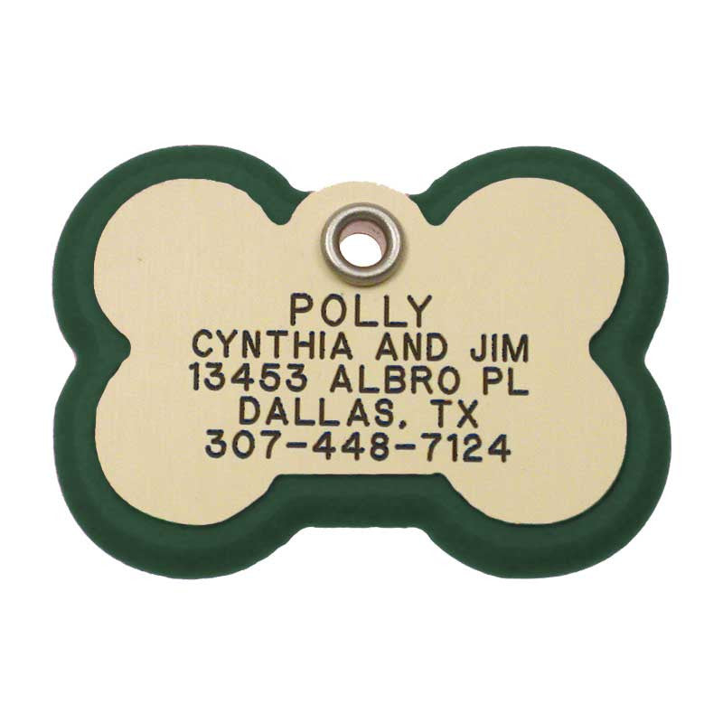 Bone Frame Tag, - Lucky Pet